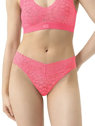 MEY | String SAVAGE LACE paradise pink | rosa